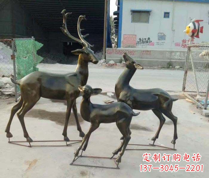 辽阳群雄逐鹿铜雕 (2)