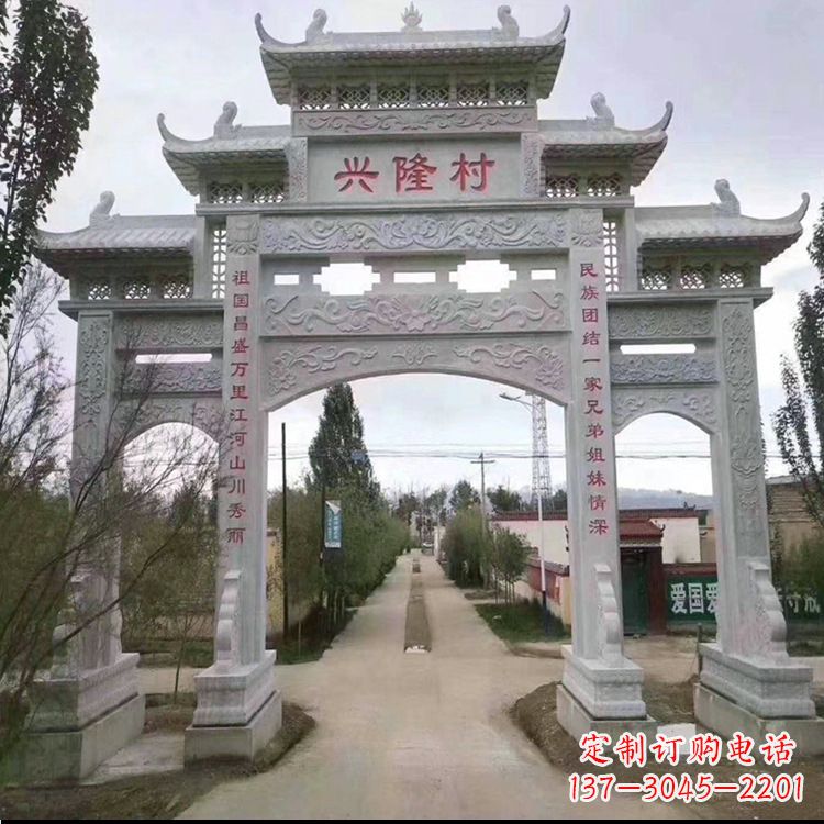 辽阳牌坊雕塑--武当山艺术之美