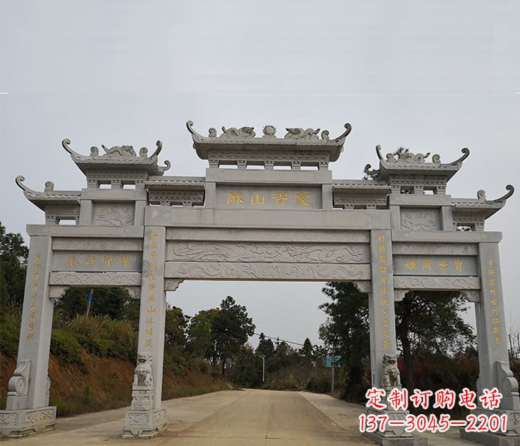 辽阳牌坊石雕—精美且经久不衰的传统艺术品