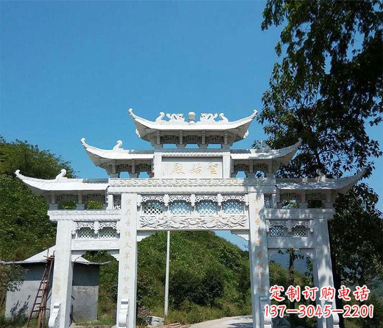 辽阳钜大牌坊石雕——传承古典精美之美