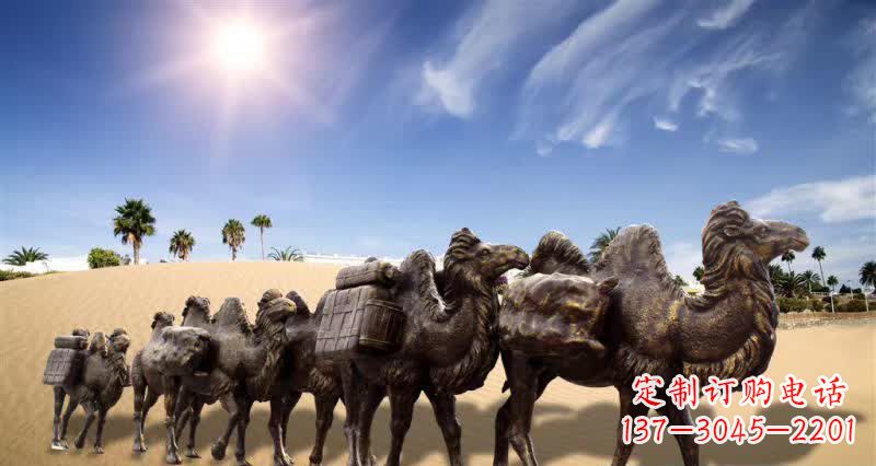 辽阳中领雕塑沙漠骆驼铜雕制作工艺与定制标准