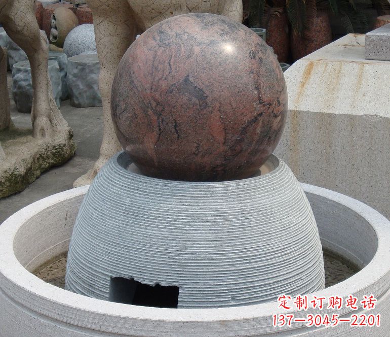 辽阳沙岩喷泉雕塑