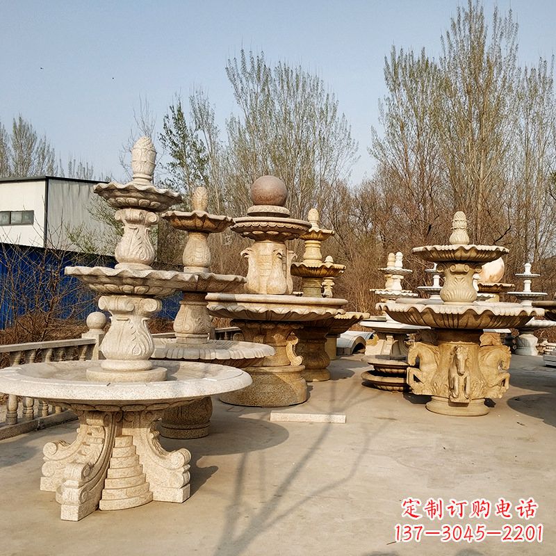 辽阳砂石雕塑喷泉