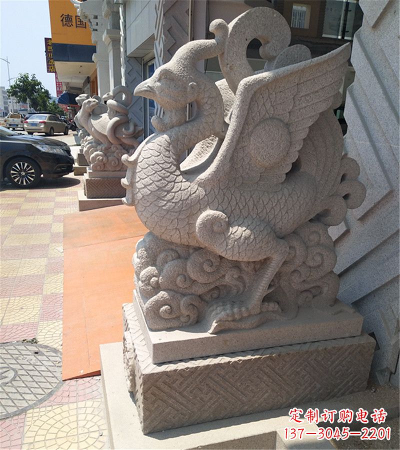 辽阳珠江朱雀——精美古典雕塑摆件