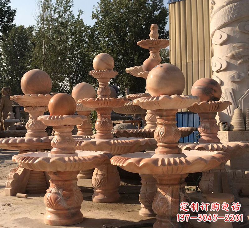 辽阳精致而优雅的深圳风水球雕塑