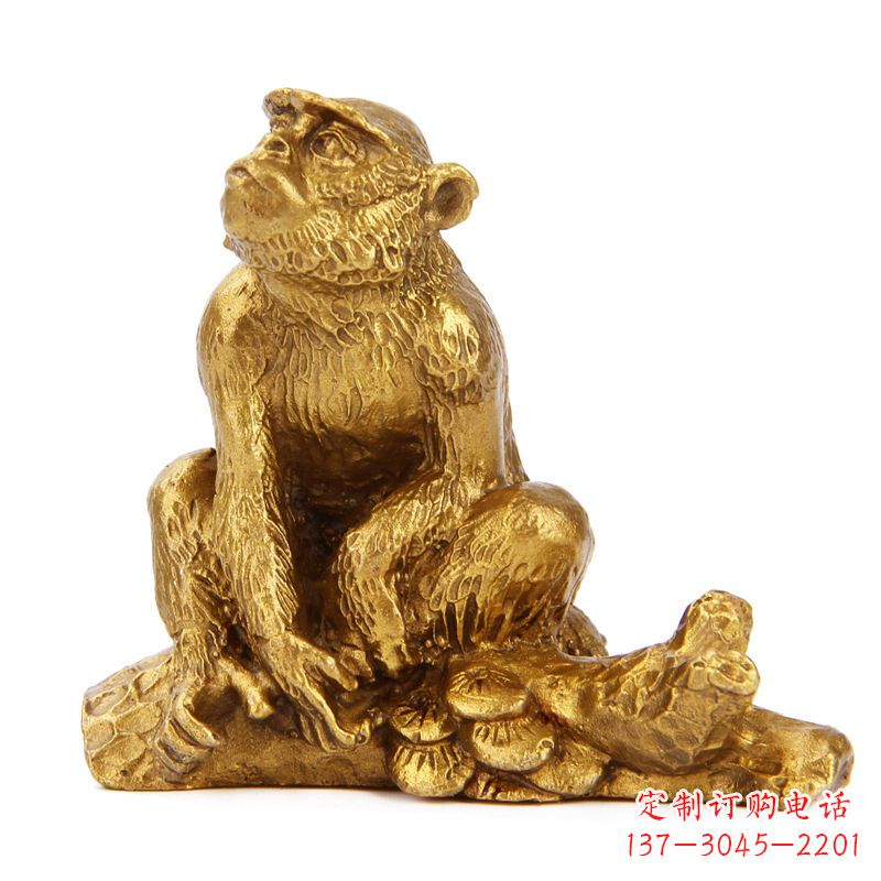 辽阳铸铜鎏金动物雕塑,给家居添彩