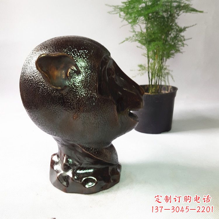 辽阳中领雕塑:精美艺术品——猴年生肖铜兽雕塑