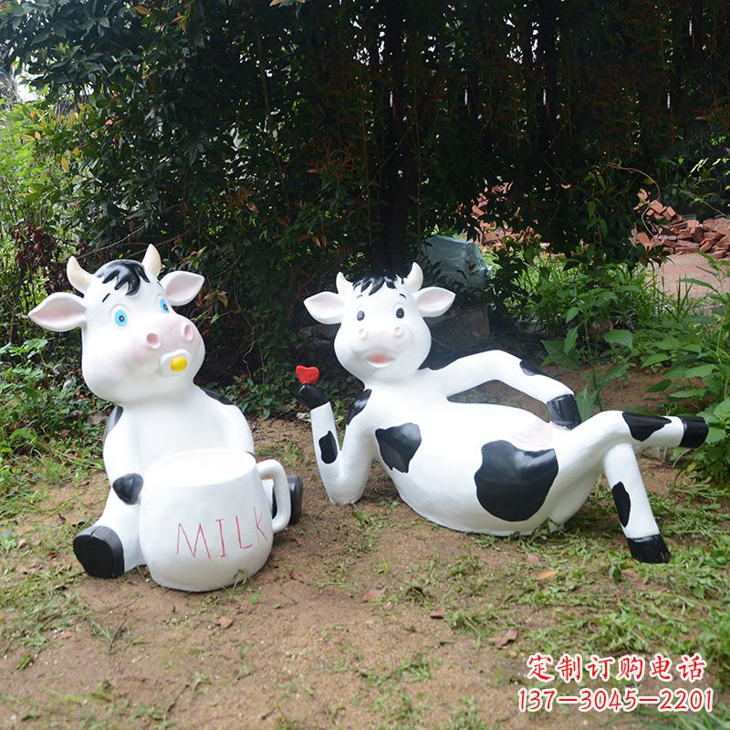 辽阳中领雕塑出品:生肖牛卡通雕塑