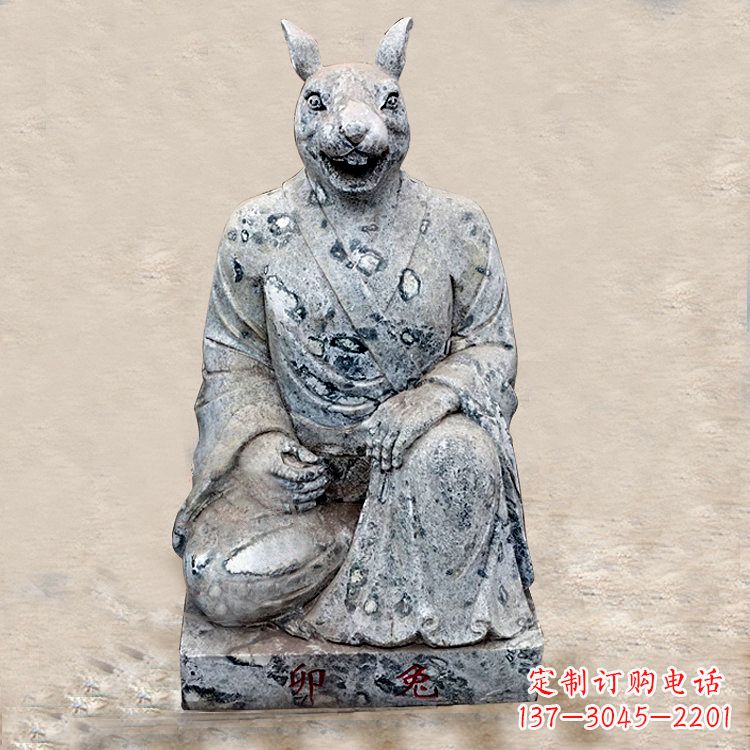 辽阳唤醒传统文化-生肖雕塑