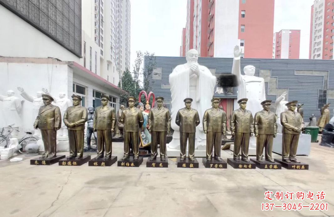 辽阳英勇战士铜雕,荣耀永载史册