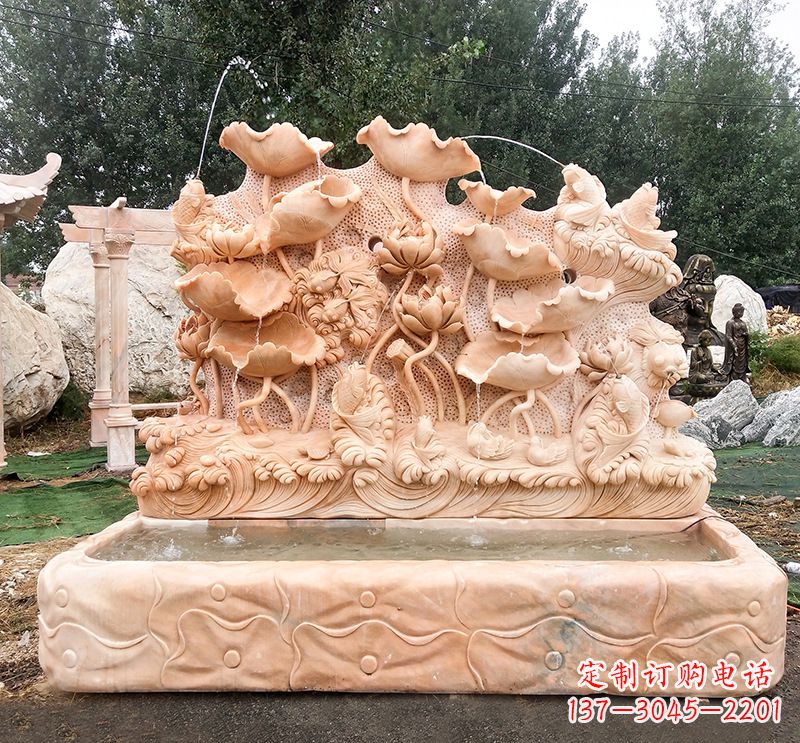 辽阳汇聚自然艺术的石材喷泉雕塑