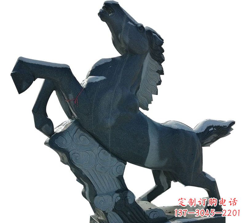 辽阳中领雕塑的高精度石质马雕塑,是由于其精美…