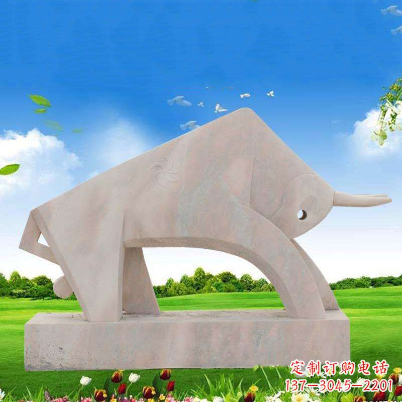 辽阳中领雕塑-生肖牛雕塑