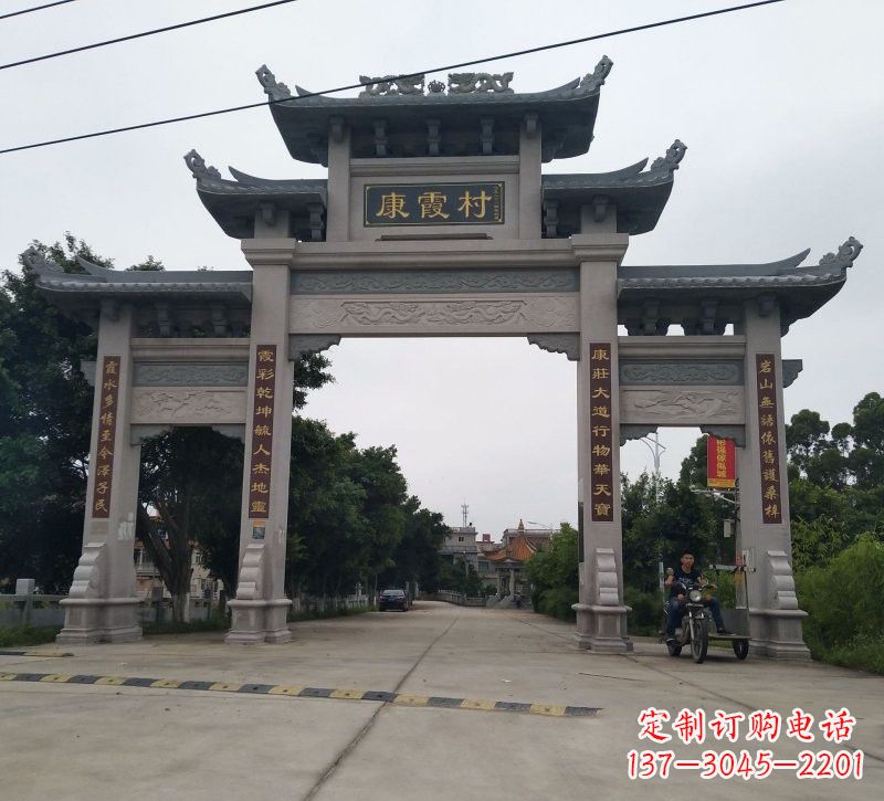 辽阳石雕牌坊雕塑——让传统文化长存于时光