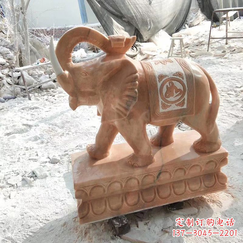 辽阳千百年大象雕塑,唤来招财、吉祥、安康