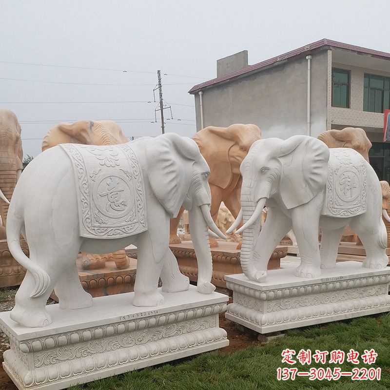 辽阳精美大象雕塑,让你镇宅更加靓丽