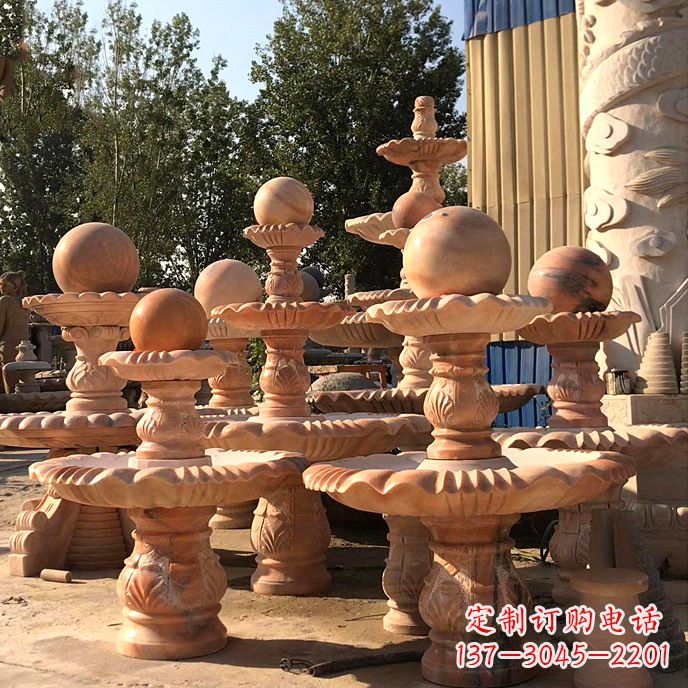 辽阳风水球雕塑,给你无限的祝福