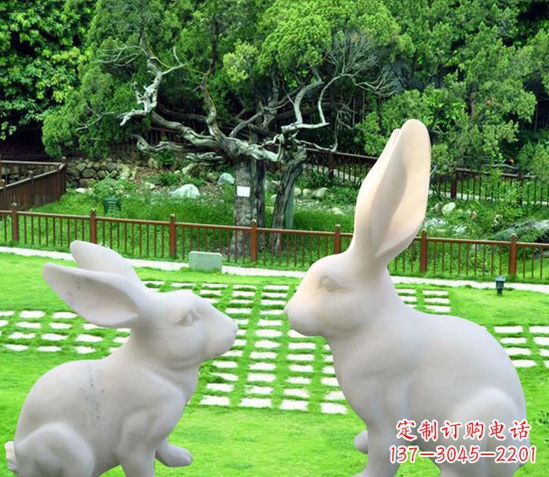 辽阳中领雕塑定制独特的兔子雕塑