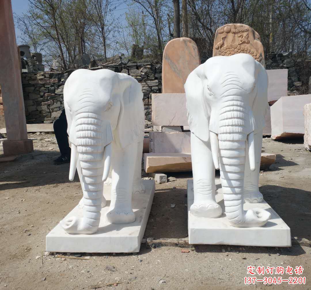 辽阳精美大象雕塑,提升家居装饰氛围