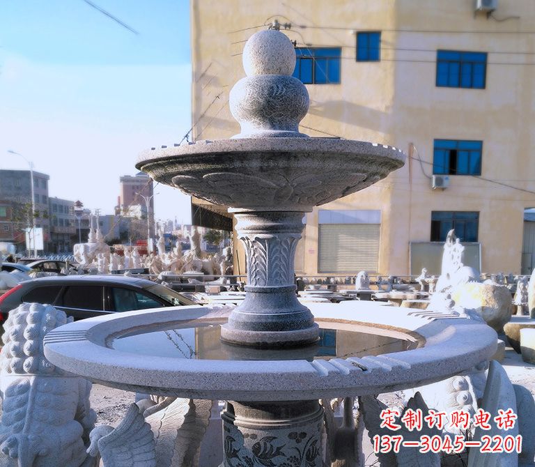 辽阳雕塑虎头喷泉,激发您的想象力