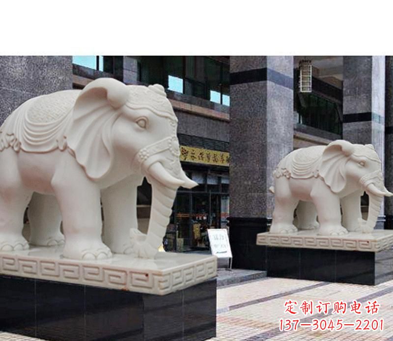 辽阳石雕酒店大象动物