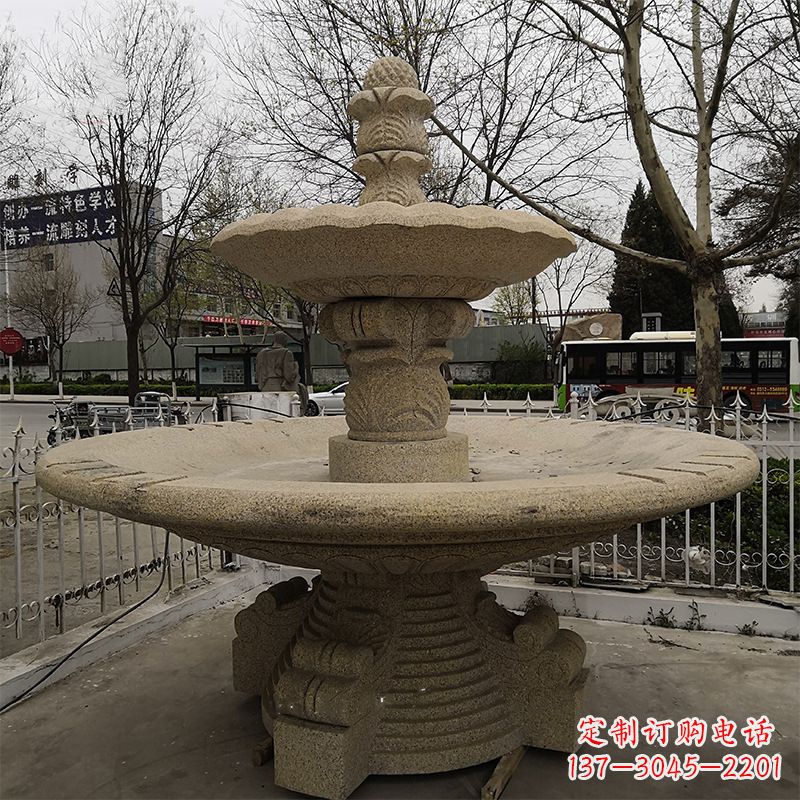 辽阳风水精灵,莲花开道——铸铁风水球雕塑