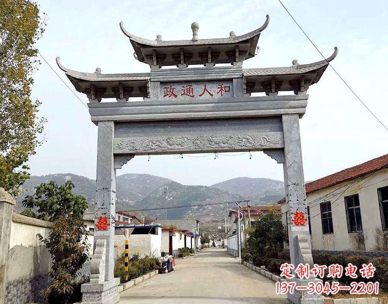 辽阳全球领先的石雕牌楼雕塑定制服务