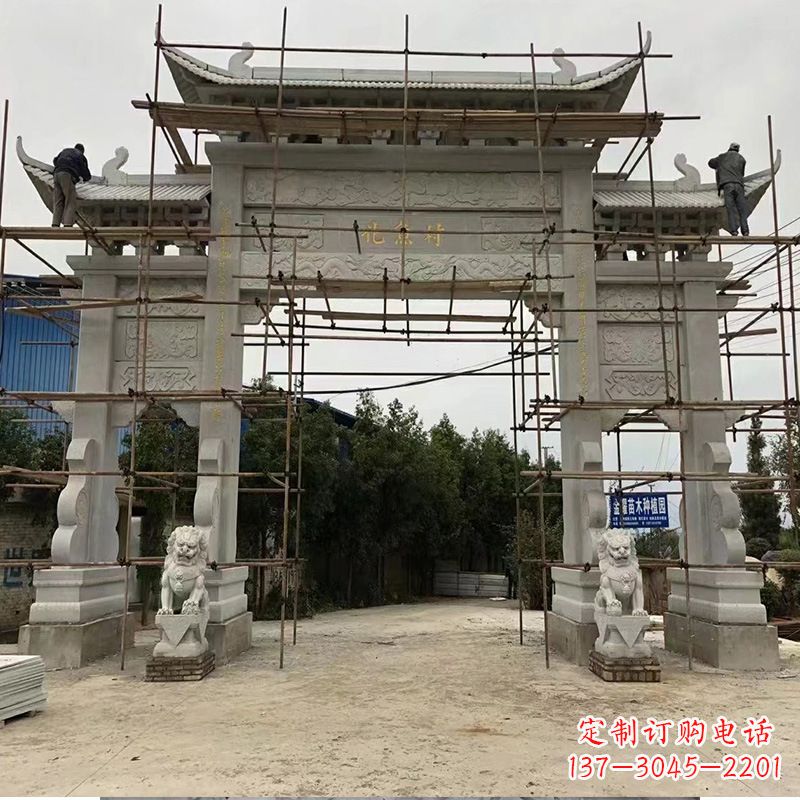 辽阳石雕牌坊场