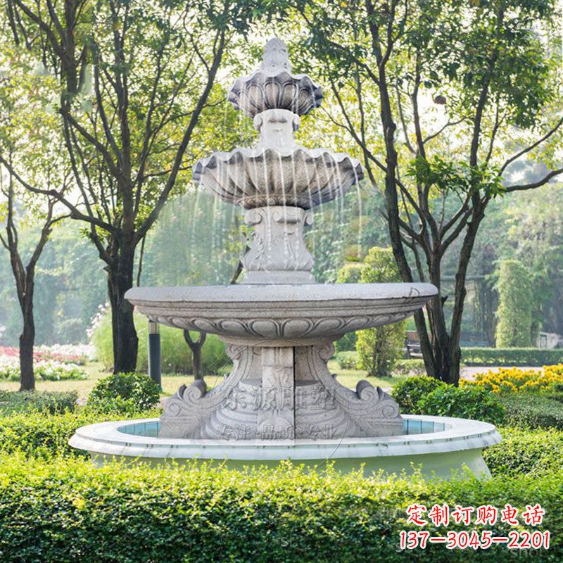辽阳石雕喷泉 喷水池