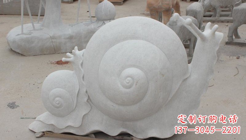 辽阳石雕蜗牛