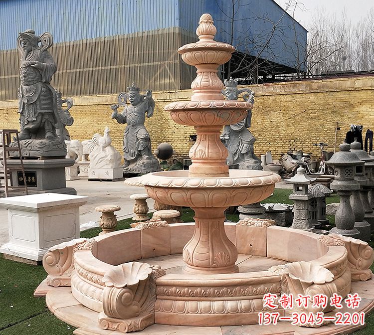 辽阳石雕转运珠风水球