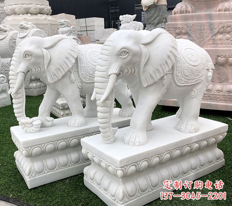 辽阳石浮雕大象