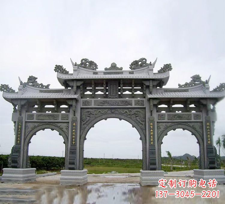 辽阳石牌坊 楼