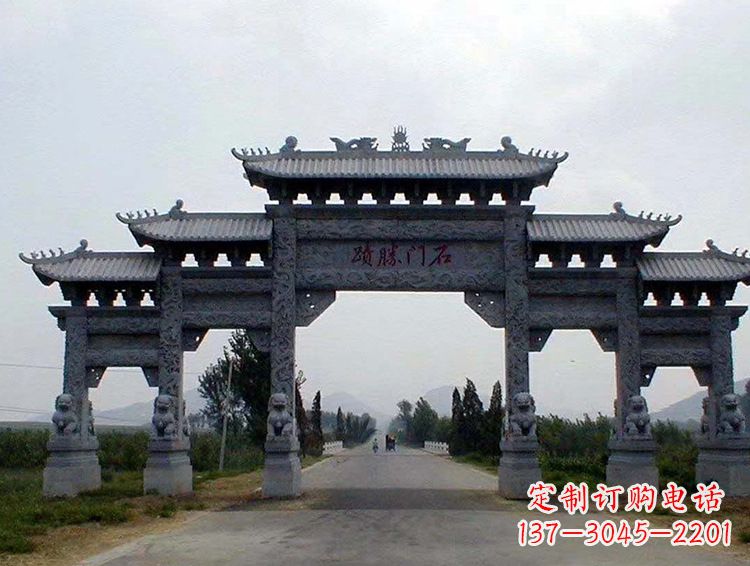 辽阳石牌坊 斗楼