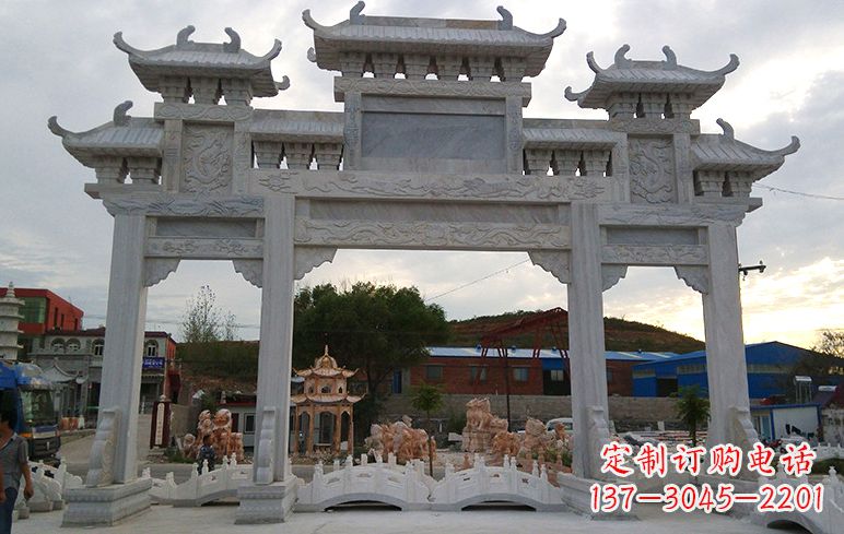 辽阳石牌坊雕刻