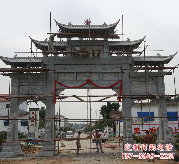 辽阳石牌坊雕塑
