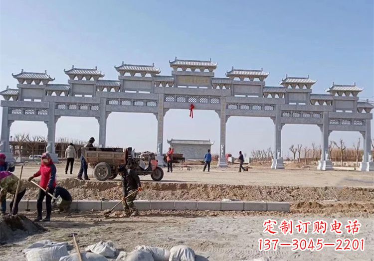 辽阳石牌坊九楼