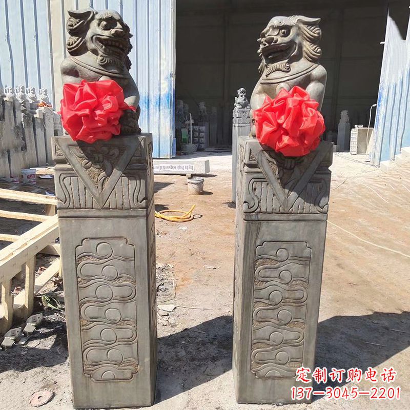 辽阳石狮子栓马桩