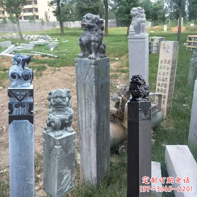 辽阳石狮子拴马柱