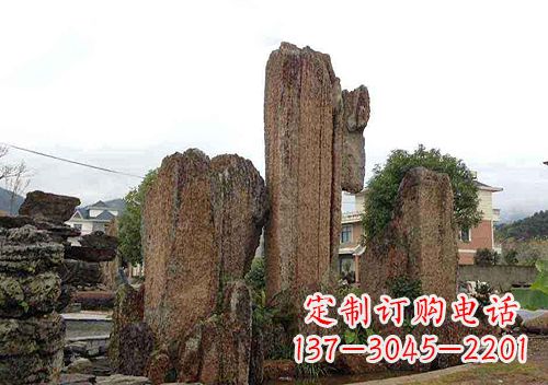 辽阳石笋石假山