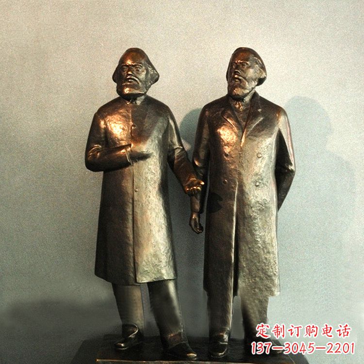 辽阳世纪伟人马克思和恩格斯雕塑