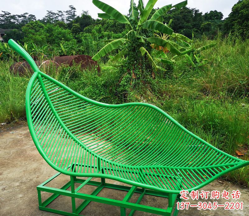 辽阳树叶不锈钢景观雕塑