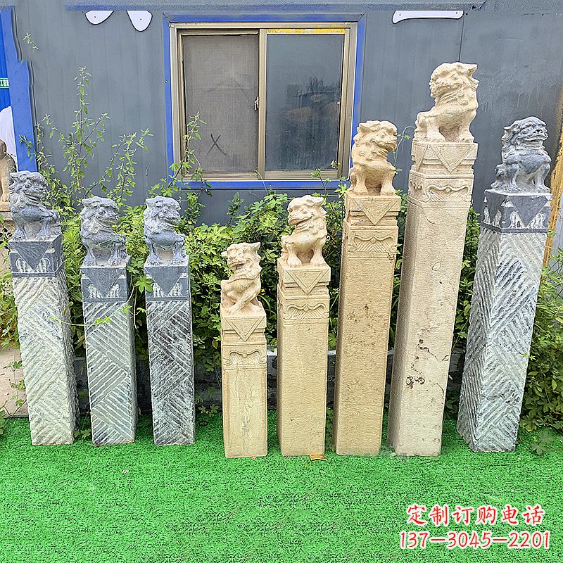 辽阳拴马桩狮子