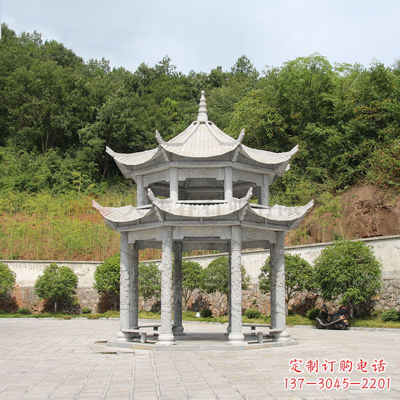 辽阳双层庭院石凉亭