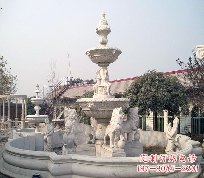 辽阳水钵喷泉雕塑