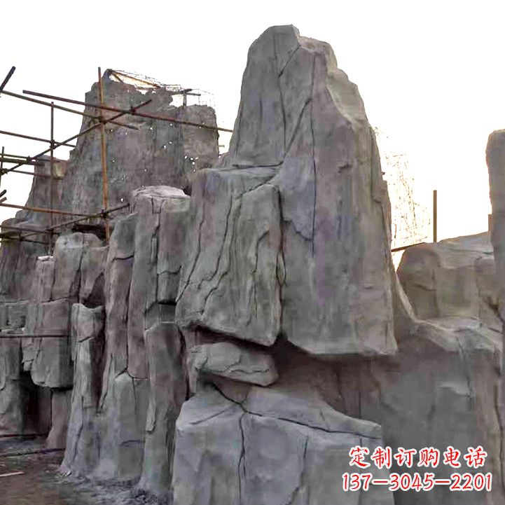 辽阳水泥塑石假山雕塑