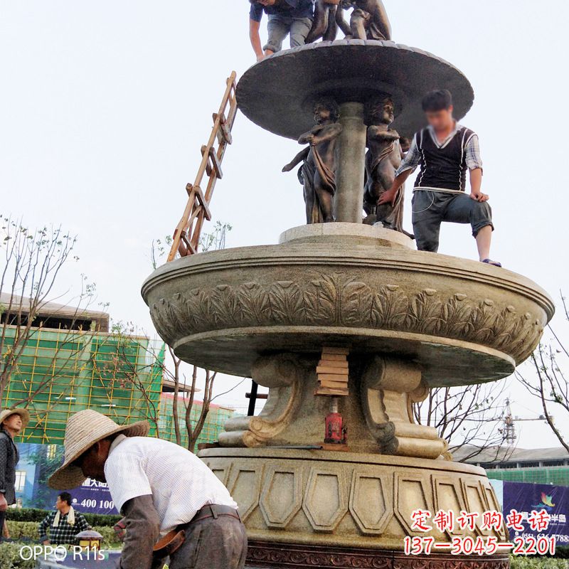 辽阳水头石雕喷泉