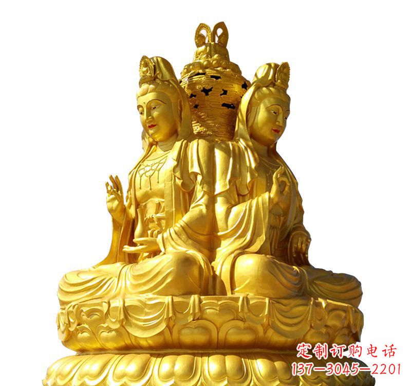 辽阳四面观音菩萨铜像