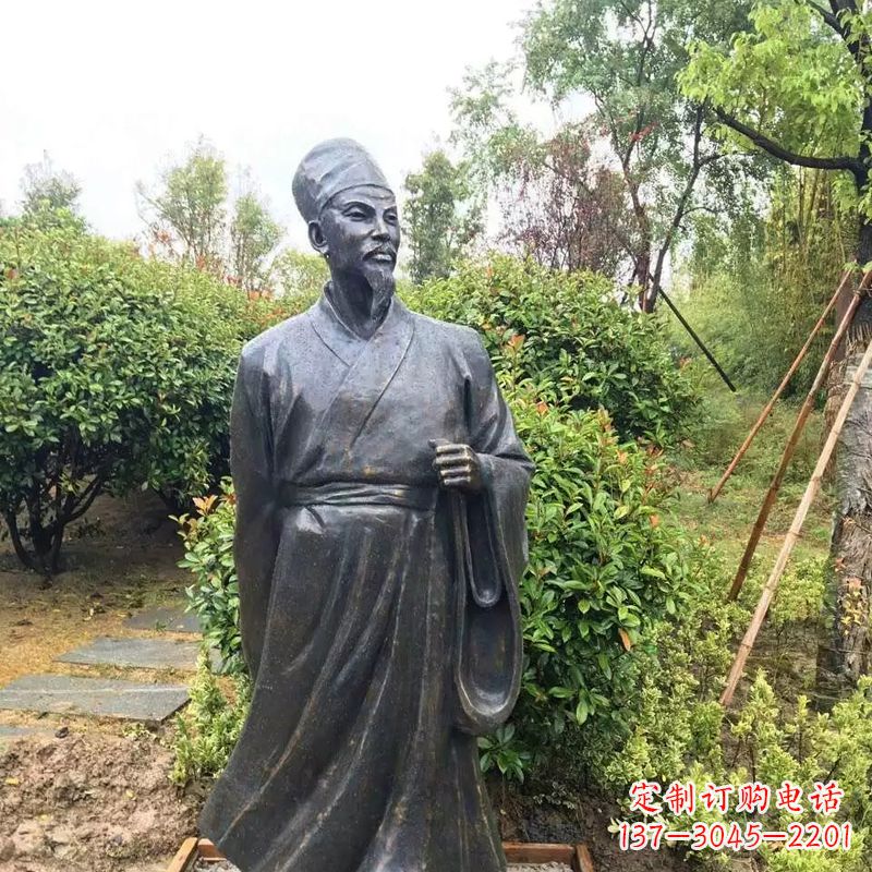 辽阳苏东坡铸铜历史文化名人雕像