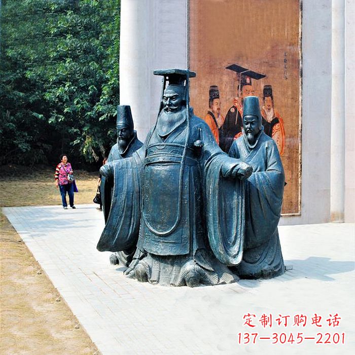 辽阳隋文帝杨坚景观雕塑